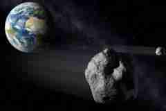 小行星将冲向地球 但它们并没有瞄准地