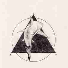 三角形和大鲨鱼纹身手稿