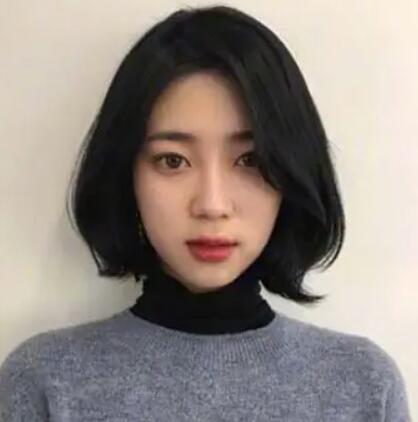 韩式发型女中短发烫,时髦减龄的中短发烫发