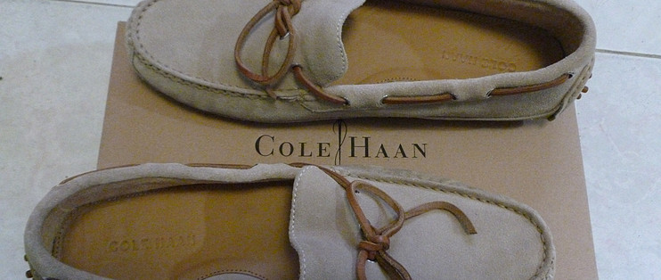Cole Haan 可汗 反麂皮 乐福鞋（豆豆鞋） ，首次海淘尺码全军覆没