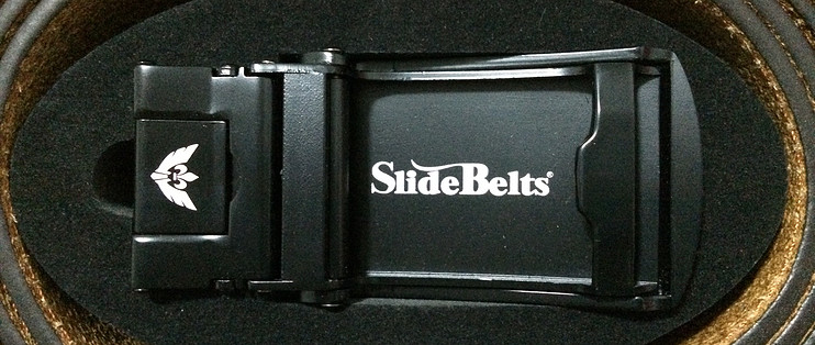 海淘 SlideBelts Premium Full Grain Leather Ratchet Belt 男士皮带