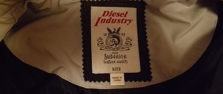 Diesel夹克和大坑子Abercrombie & Fitch棉服 晒单