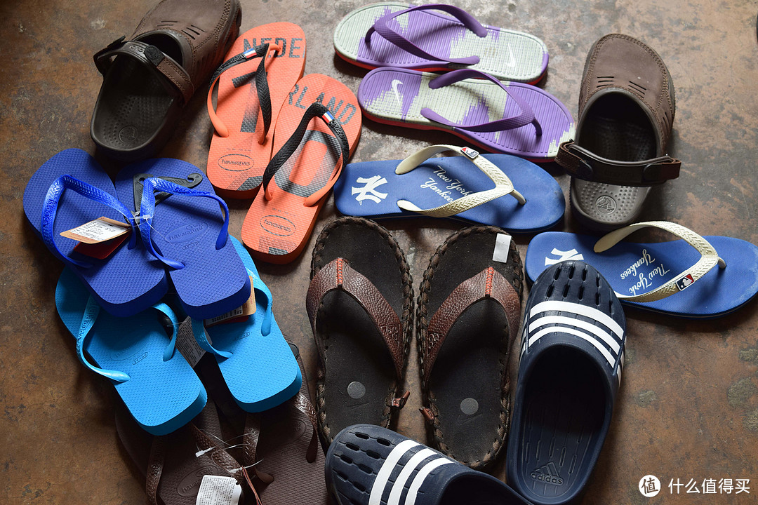 Havaianas 哈瓦那、crocs 卡骆驰 和 NIKE 耐克 拖鞋的使用感受