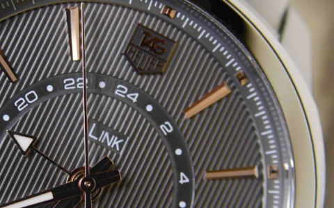 2014巴塞尔豪雅LINK系列全新双时区腕表实拍