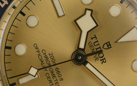 纪念帝舵潜水表诞生六十周年,帝舵碧湾黄金钢型腕表实拍
