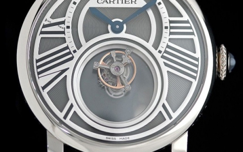 2013日内瓦表展 Rotonde de Cartier双重神秘陀飞轮腕表