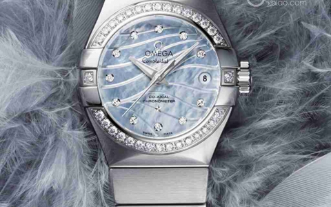 永恒经典 品鉴欧米茄星座系列27毫米同轴女款镶钻腕表