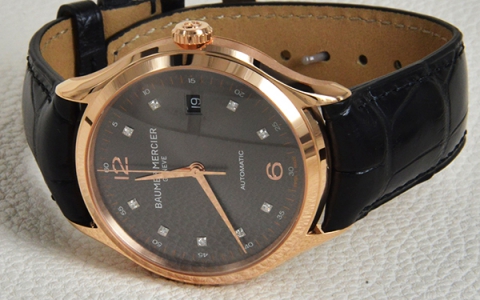 酷雅风格 简评名士克里顿39毫米最新黑盘腕表