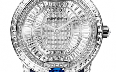 罗杰杜彼发布Velvet Haute Joaillerie高级蓝宝石珠宝腕表