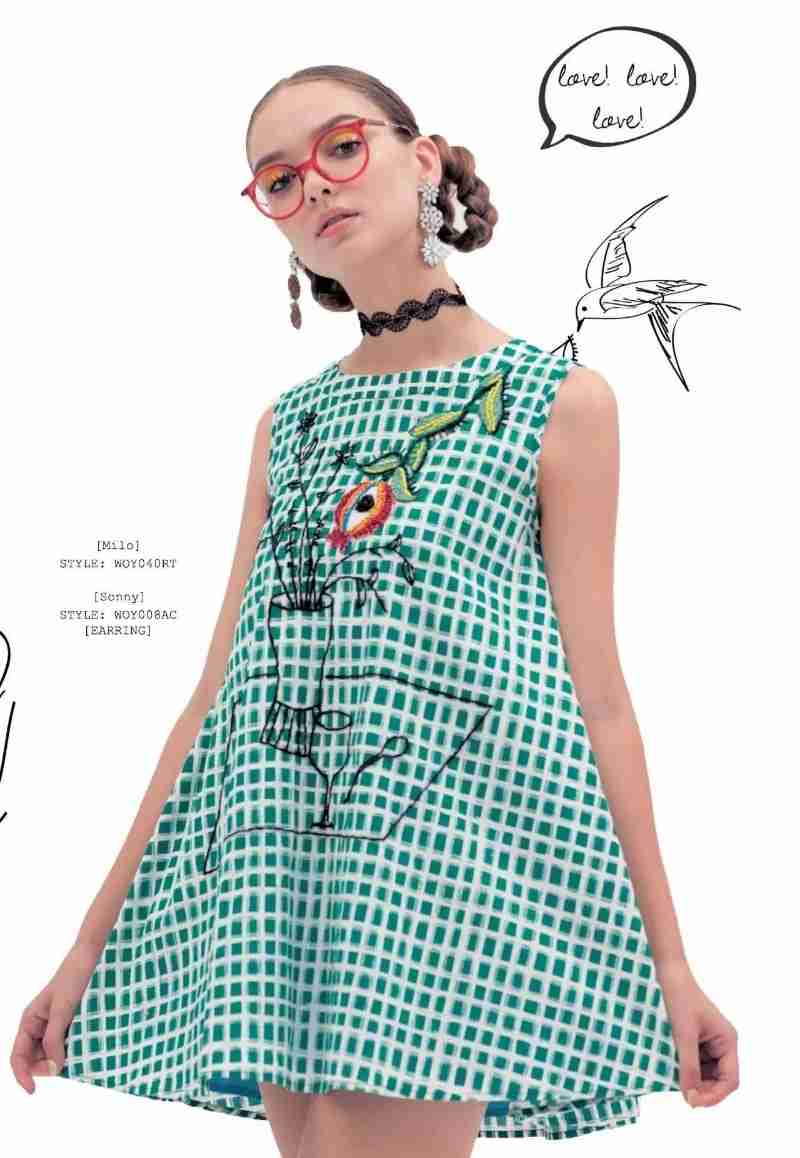 美国设计师品牌王紫珊纯手工刺绣钉珠精致女装
